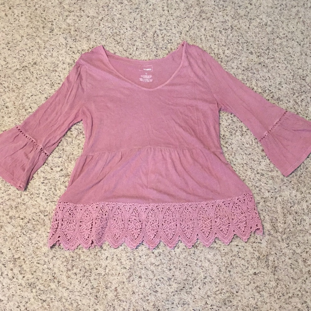 Sonoma bell sleeve top